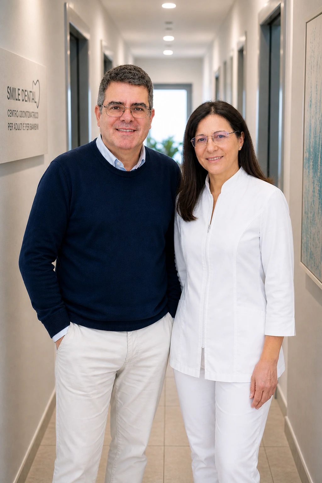 Corridoio dello studio Smile Dental
